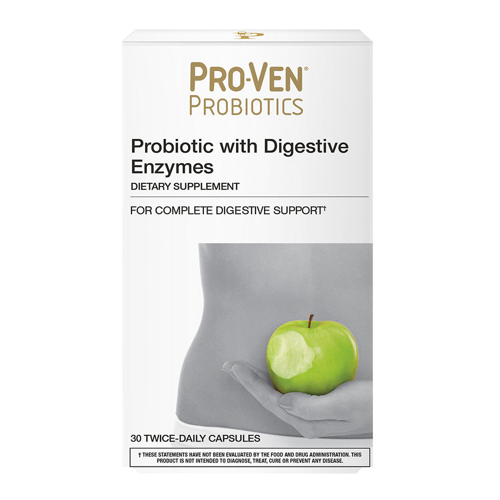 Pro Ven Probiotics Probiotic With Digestive Enzymes, 30 Ea